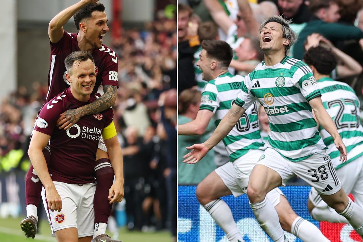 Celtic, Hearts ile şampiyonluk mücadelesine çıkıyor.