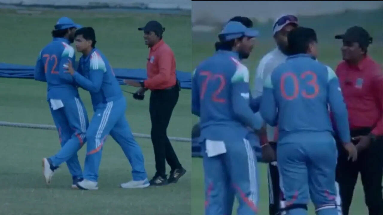 India A-Sri Lanka A maçında Tilak Varma ile hakemler arasında tartışma yaşandı.