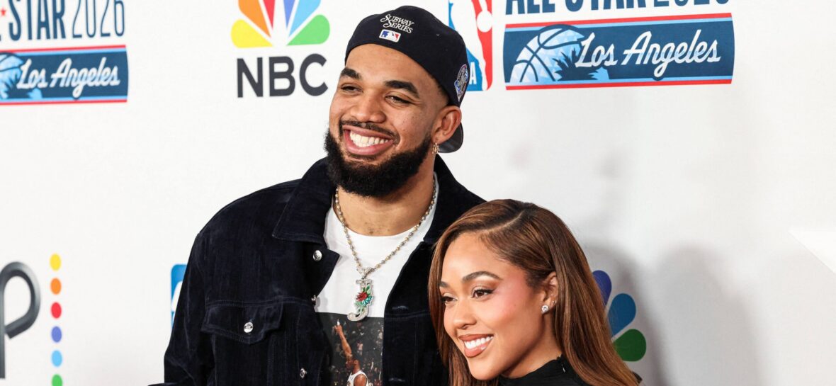 Karl-Anthony Towns, NBA şampiyonluğunun ardından nişanlısı Jordyn Woods'u övdü.