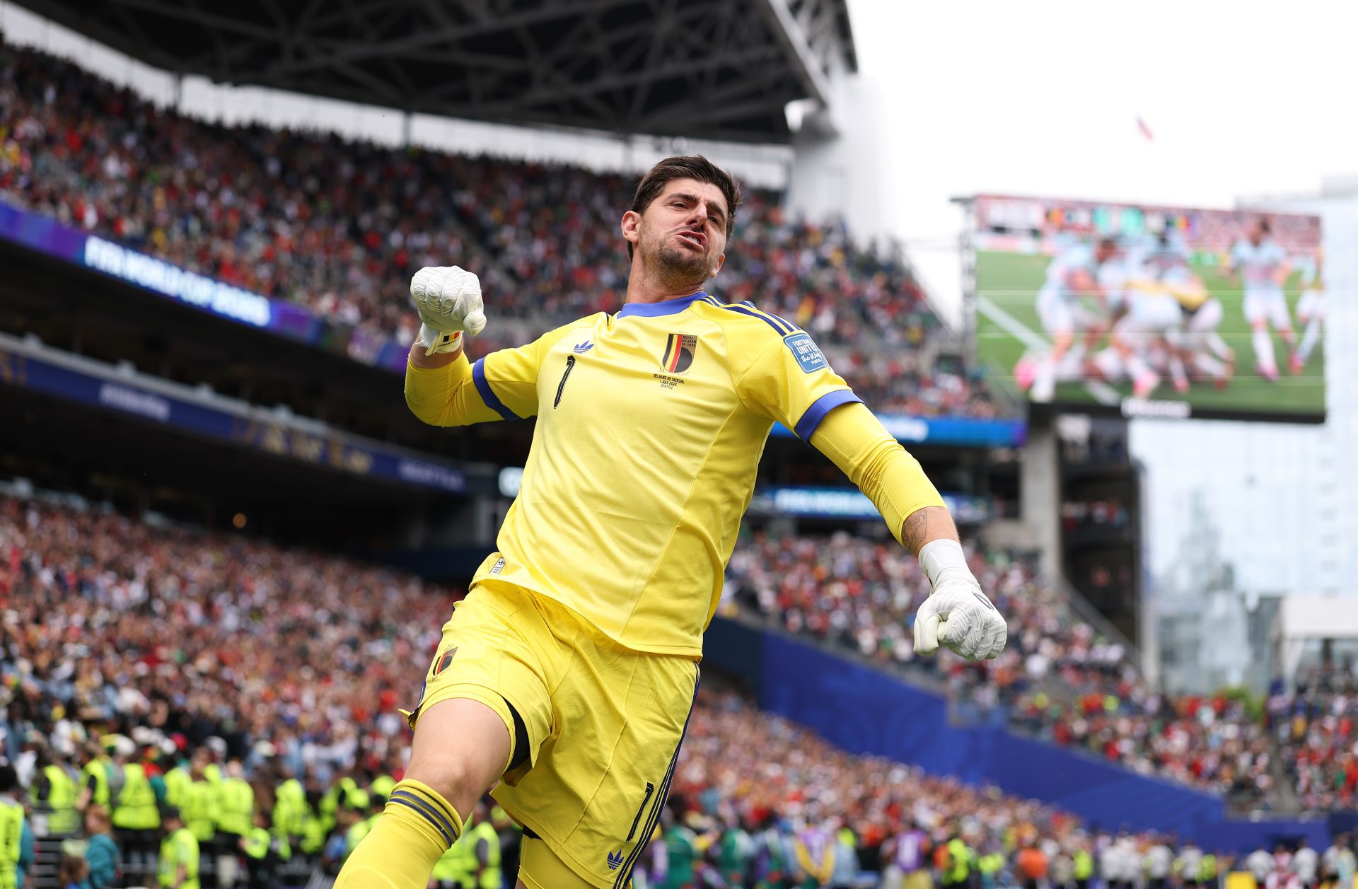 Courtois, Belçika'nın Senegal karşısındaki geri dönüşünü Real Madrid mentalitesiyle kıyasladı.