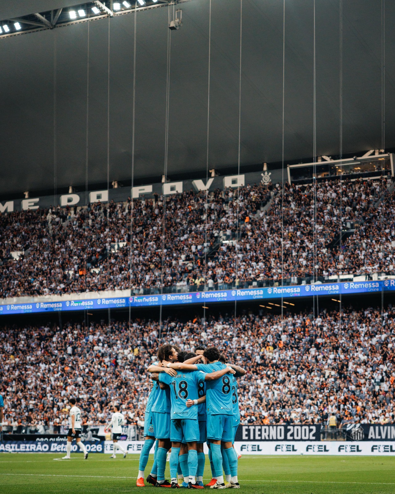 Santos FC, Neo Química'da Corinthians'ı 1-0 mağlup etti.