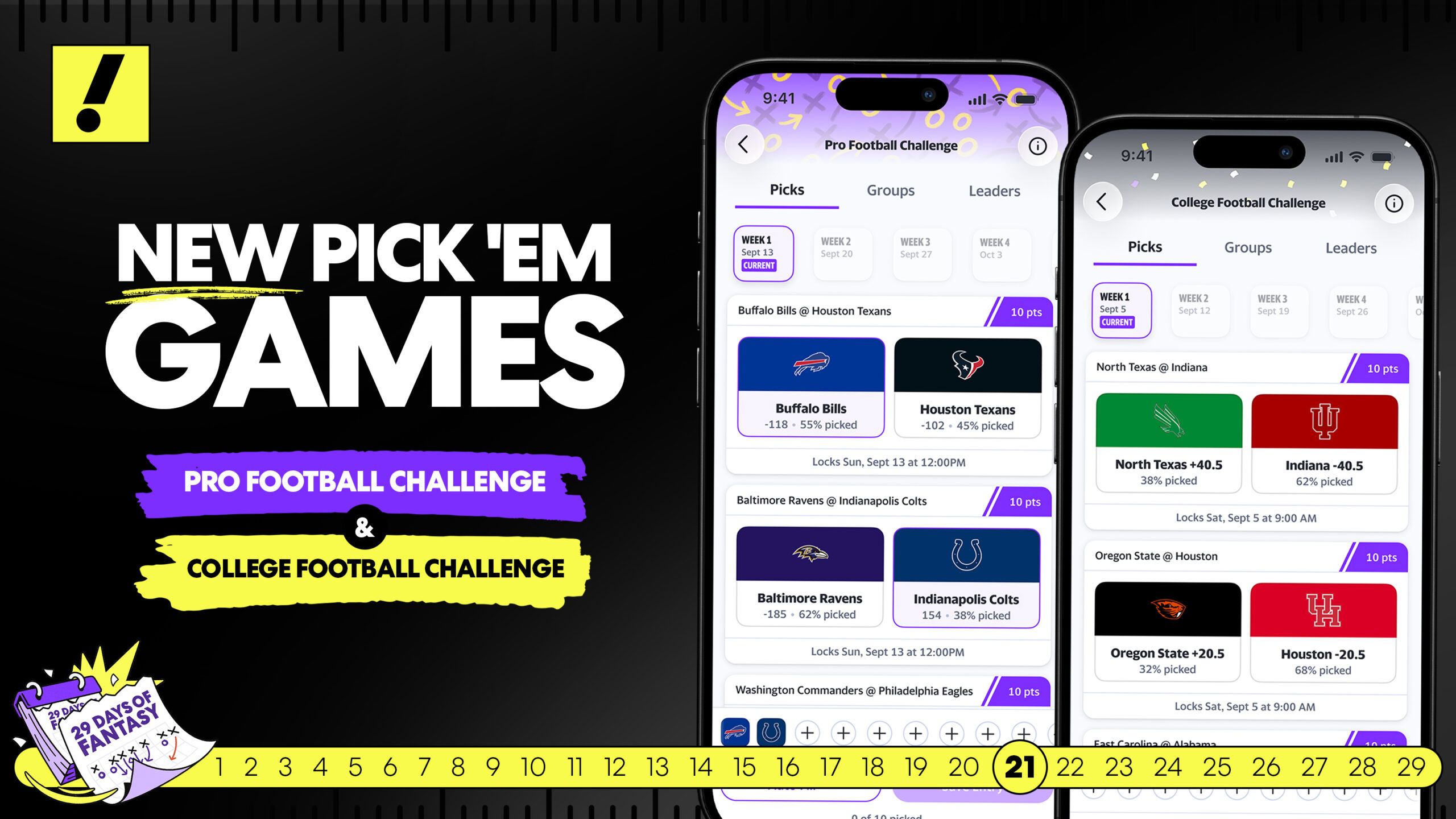 Yeni Pro ve Kolej Futbolu Challenge Oyunları Başladı