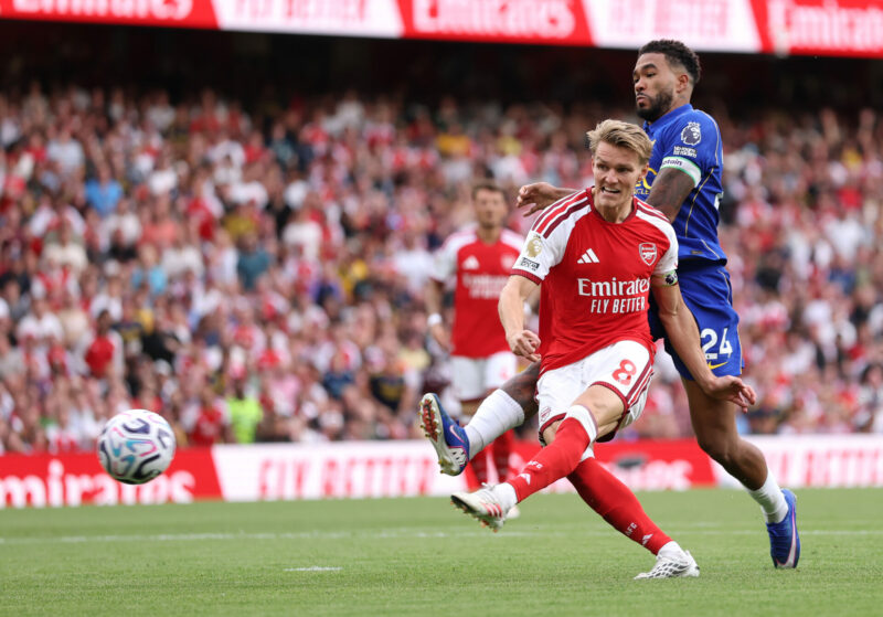 Martin Ødegaard, Premier League Haftanın Oyuncusu seçildi.