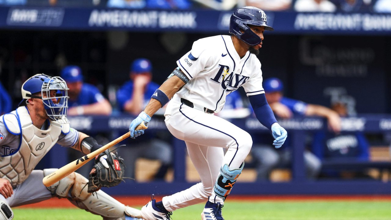 Chandler Simpson, World Series'de ilk home rununu atması bekleniyor.