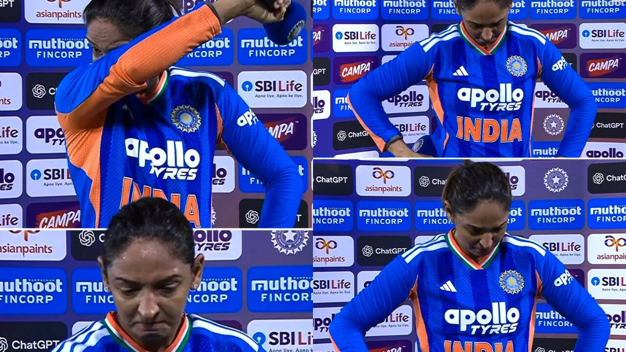 Harmanpreet Kaur, Zimbabwe karşısında 91 koşu atarak duygusal anlar yaşadı.