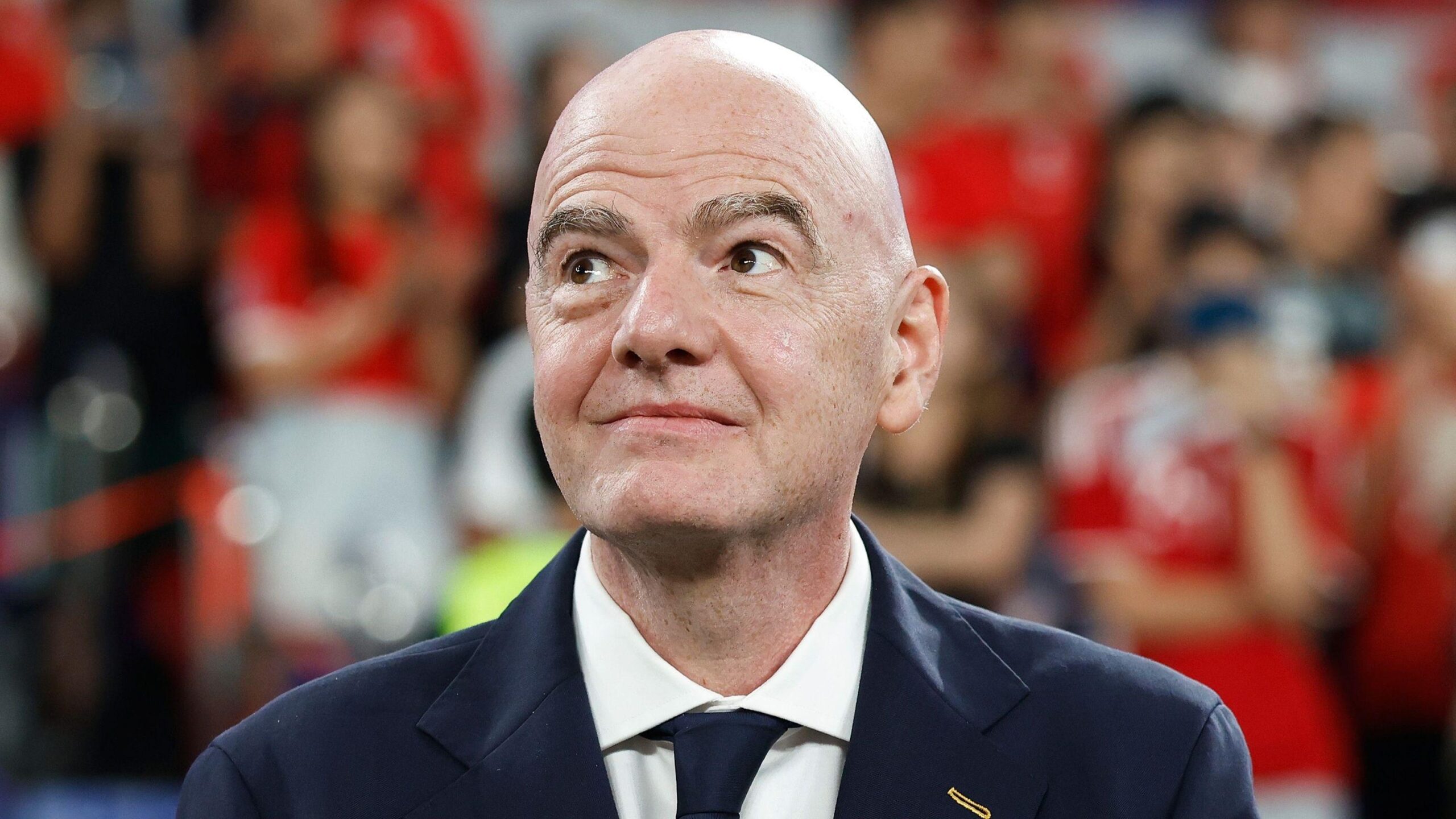 Infantino, dünya futbolunun büyük çoğunluğundan destek aldığını belirtti.