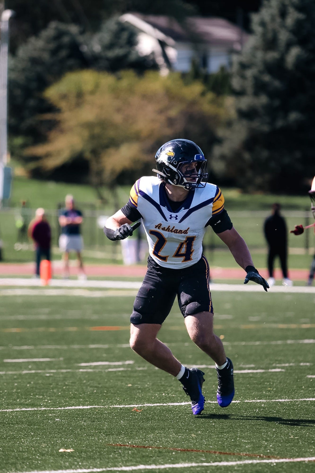 Jack Talkington, Ashland futbol takımında 66 tackle ile öne çıkıyor.