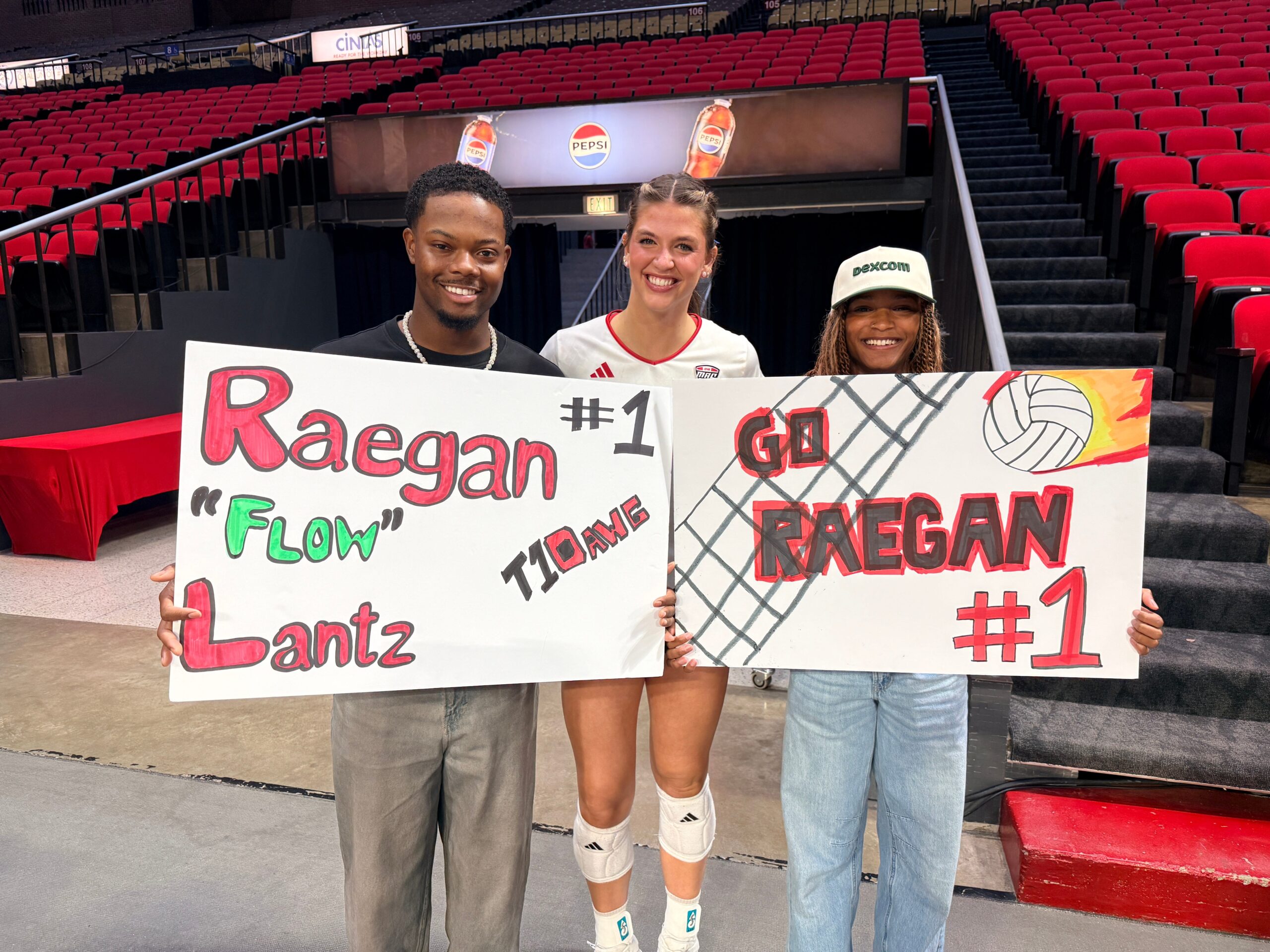 Raegan Lantz, Miami Üniversitesi'nde diyabet farkındalığı için maç düzenledi.