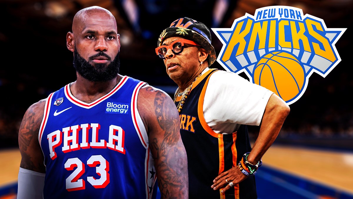 Spike Lee, LeBron James ile Knicks taraftarı arasındaki tartışmaya müdahale etti.