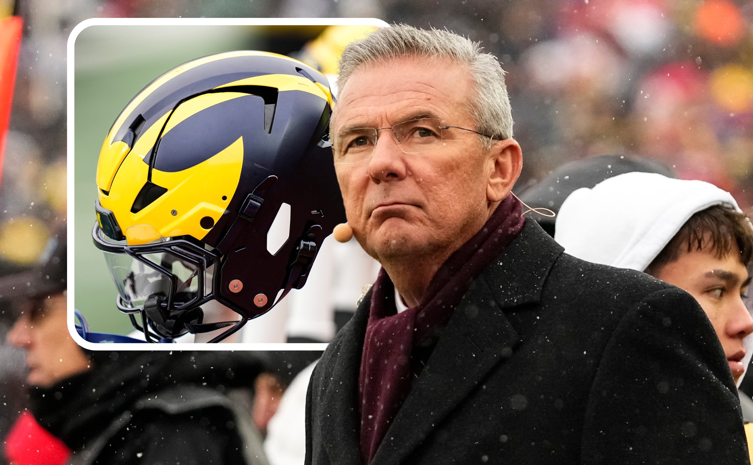 Urban Meyer, Michigan'ın hücumunu "treni raydan çıkmış" olarak nitelendirdi.