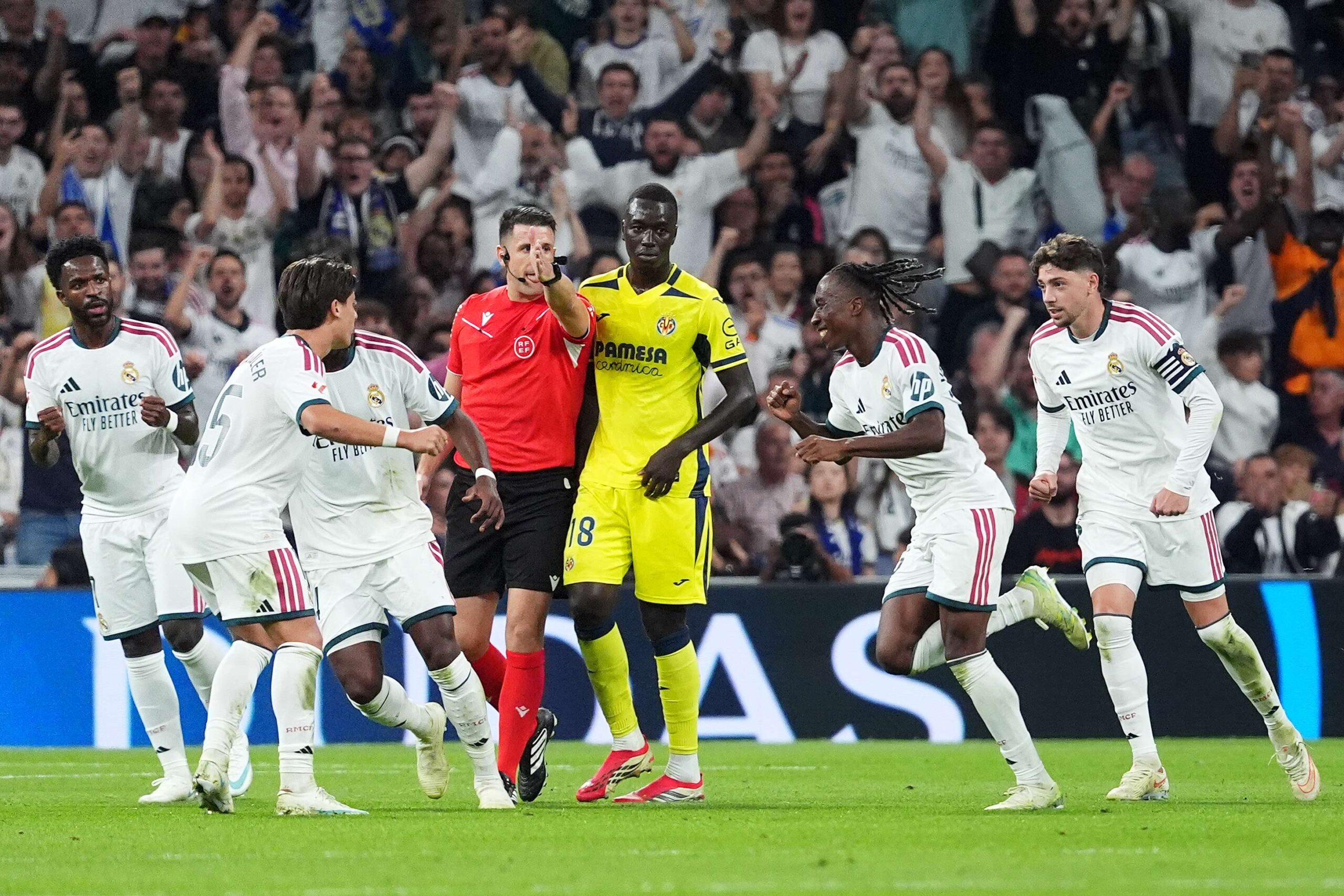 Yan Diomandé, Villarreal karşısında Real Madrid'deki ilk golünü atarak duygusal anlar yaşadı.